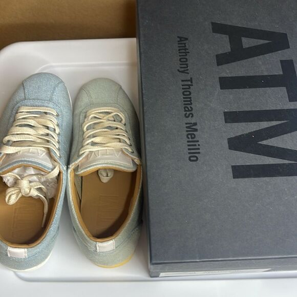 ATM LACE IP SNEAKERS WITH RUBBER SOLE FLAWED - Picture 10 of 10